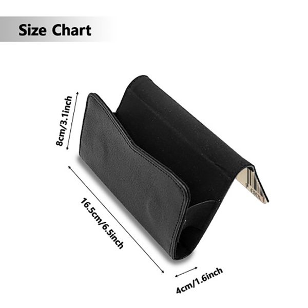 REUUY Premium Leather Eyeglass Case – Elegant Protection for Your Glasses